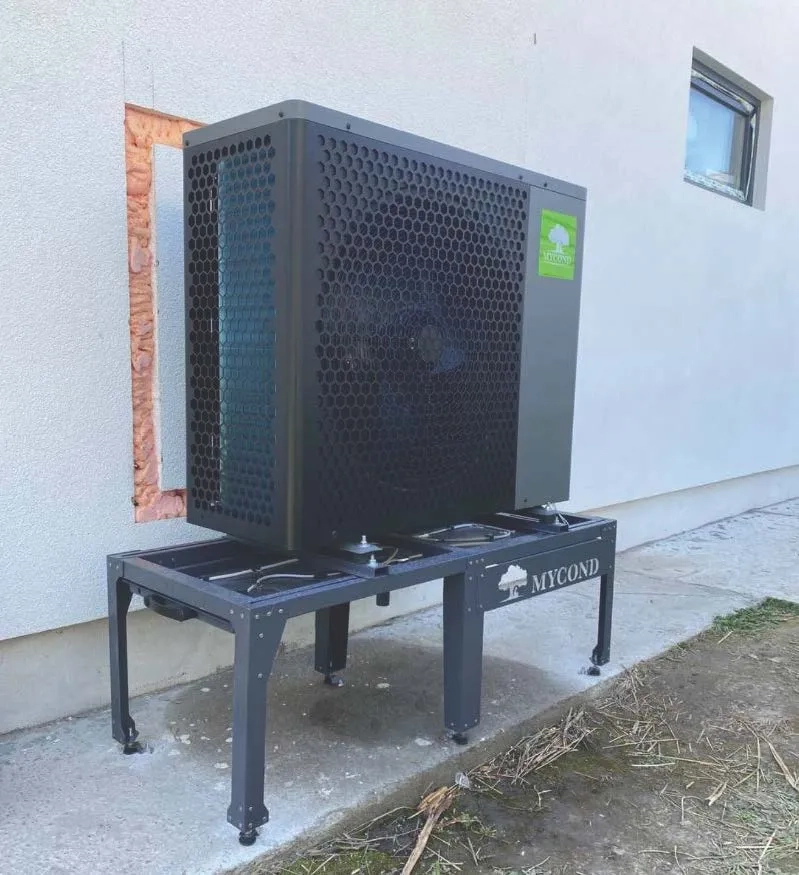 Heizungen für Wohnhäuser mit der Mycond BeeHeat Split-Wärmepumpe